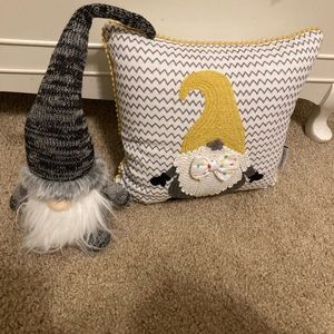 Gnome and gnome pillow